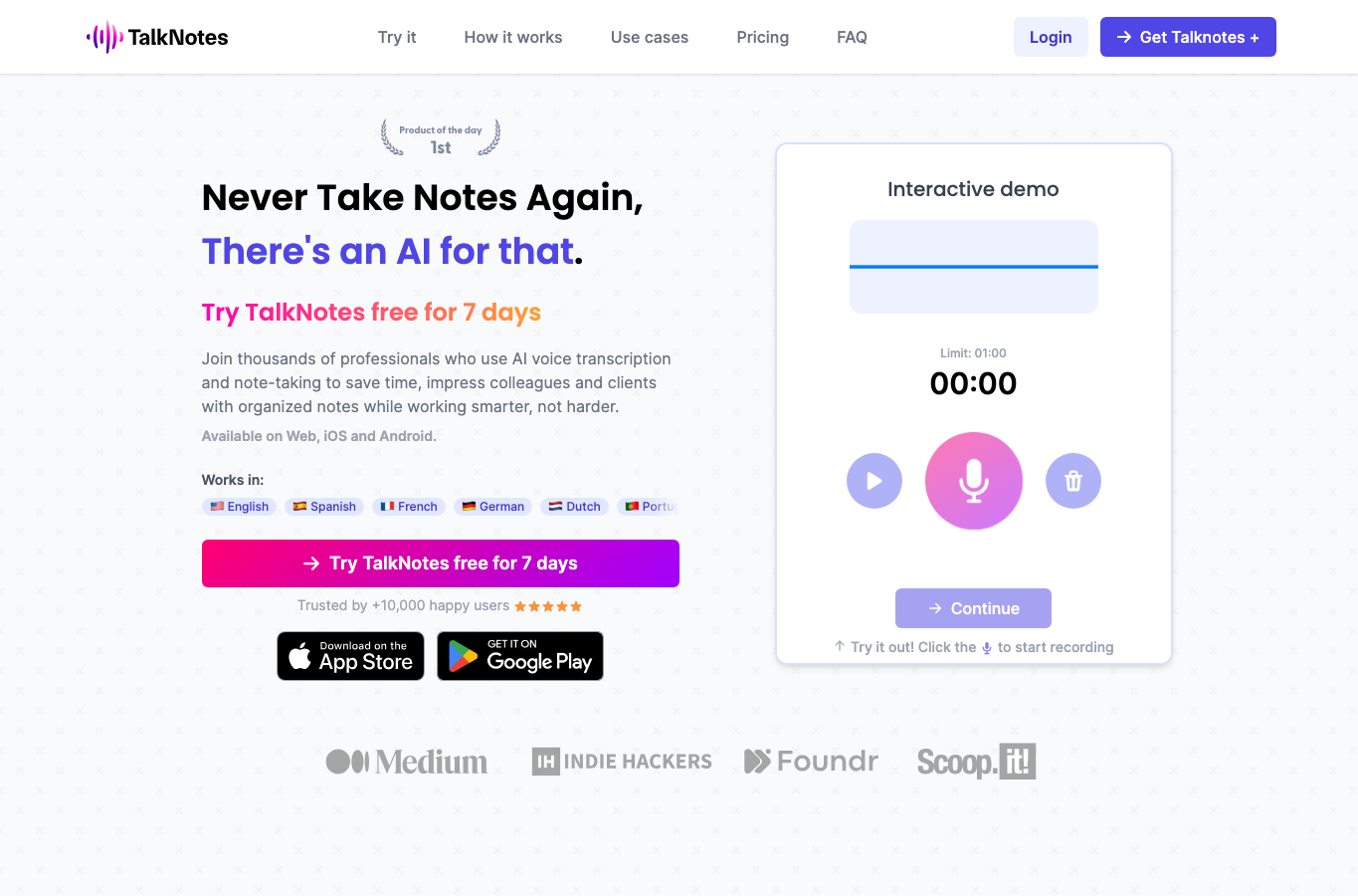 TalkNotes