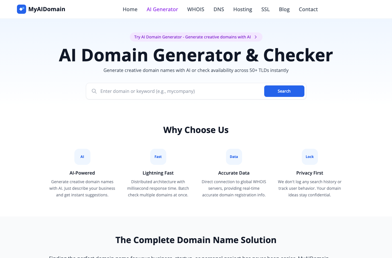 My AI Domain