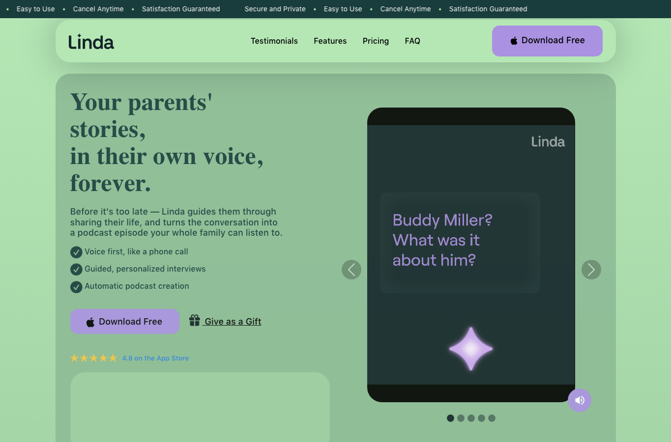 Linda - Your Podcast Creator