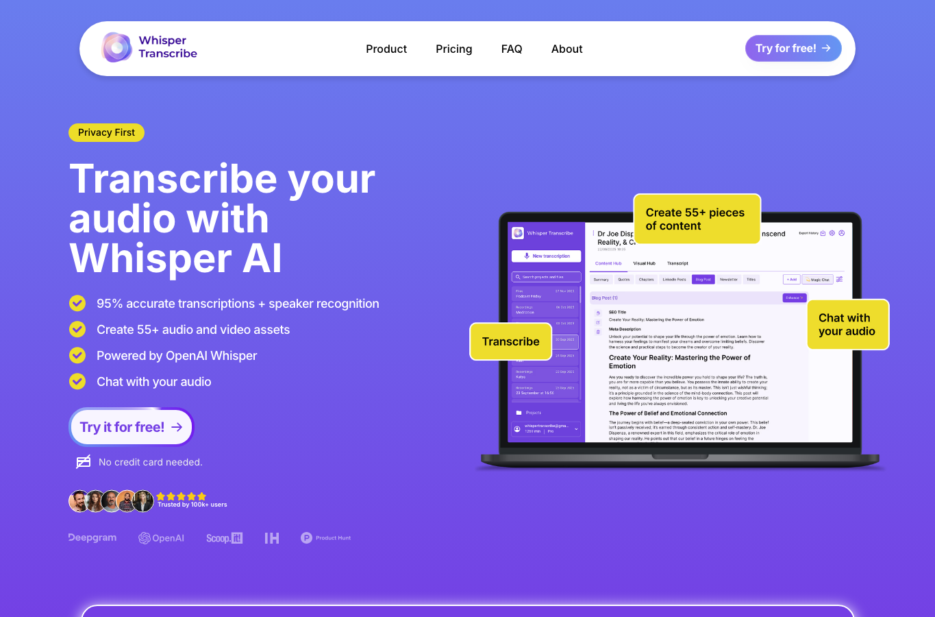 WhisperTranscribe