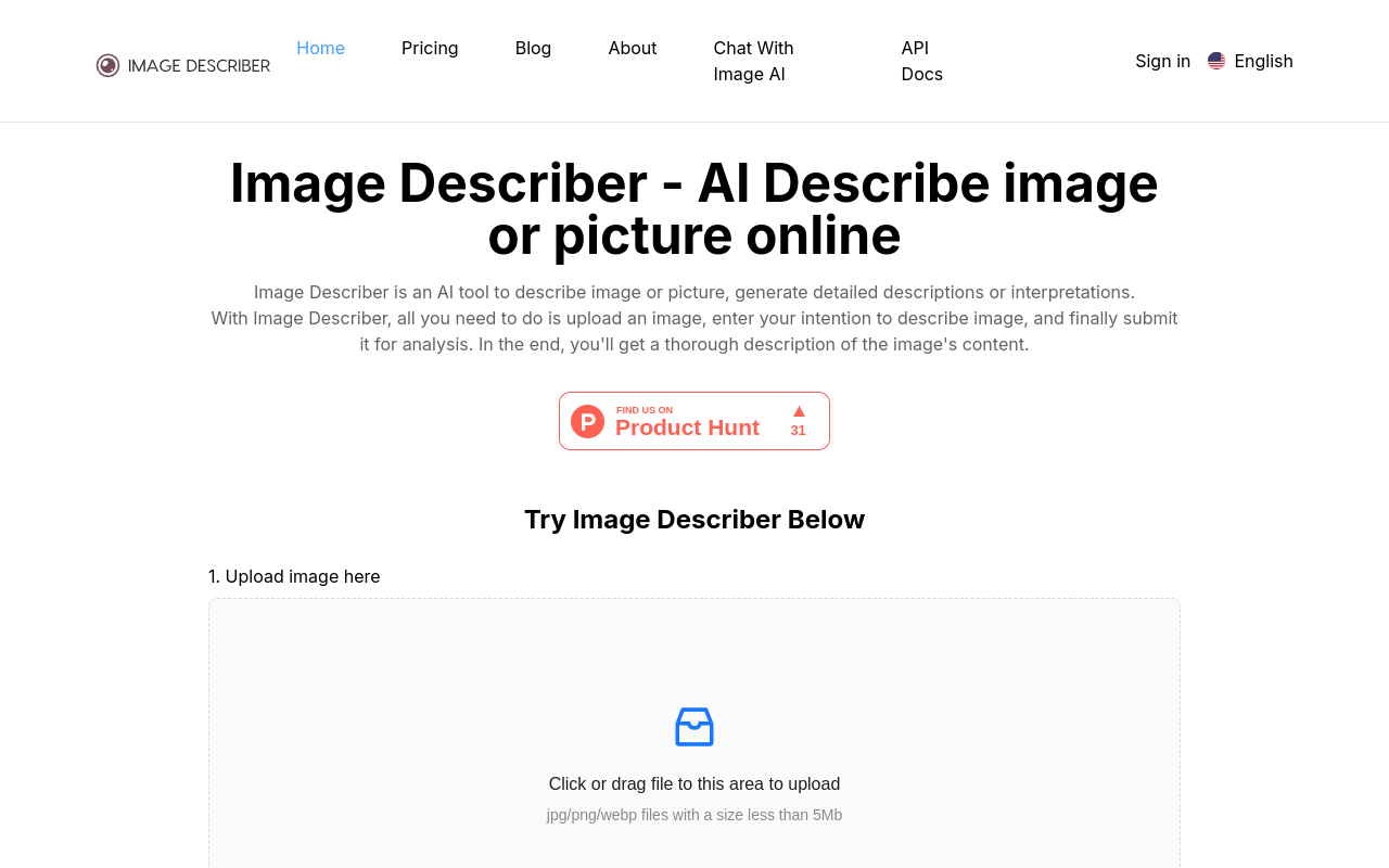 Image Describer