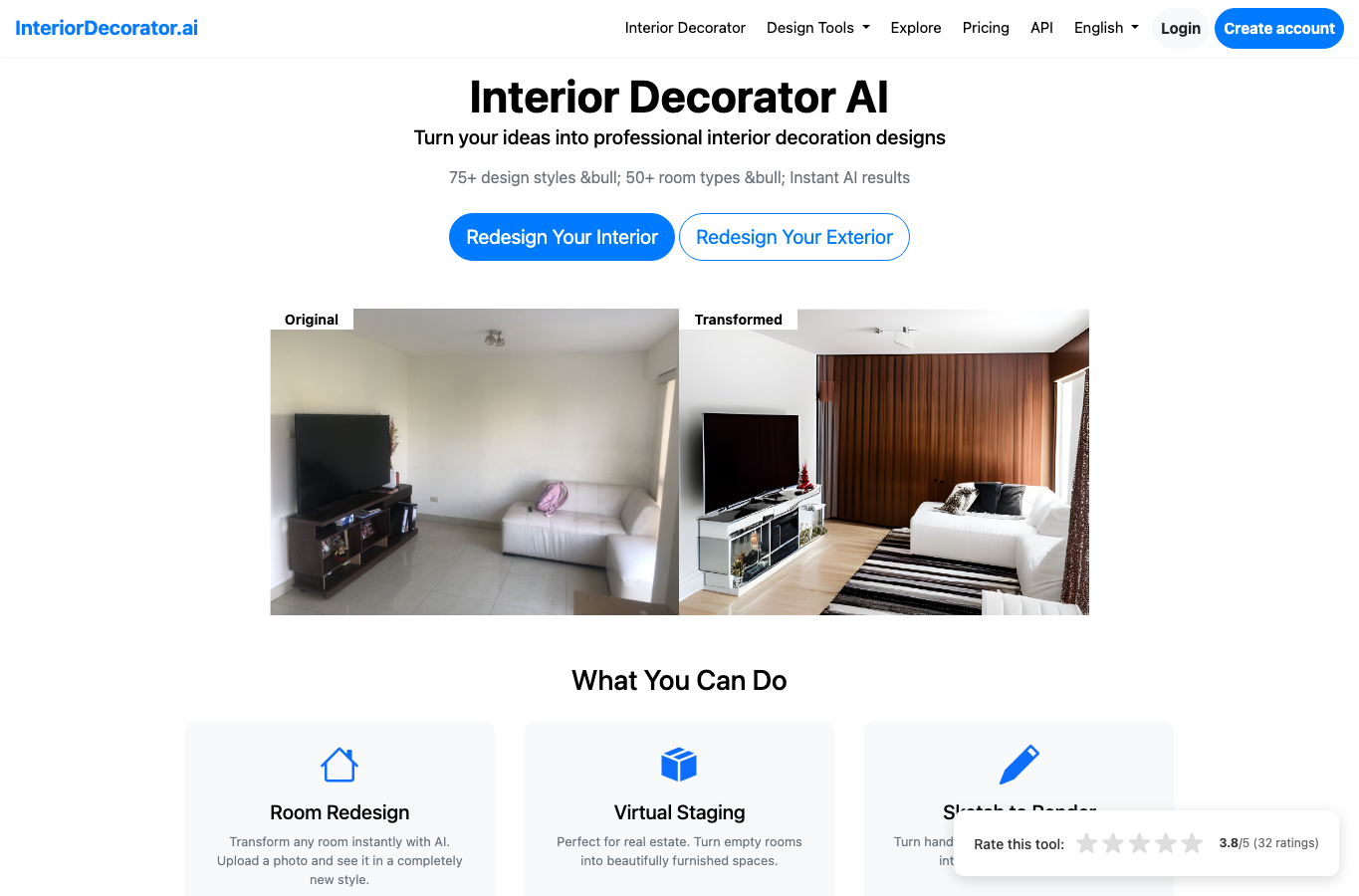 Interior Decorator AI