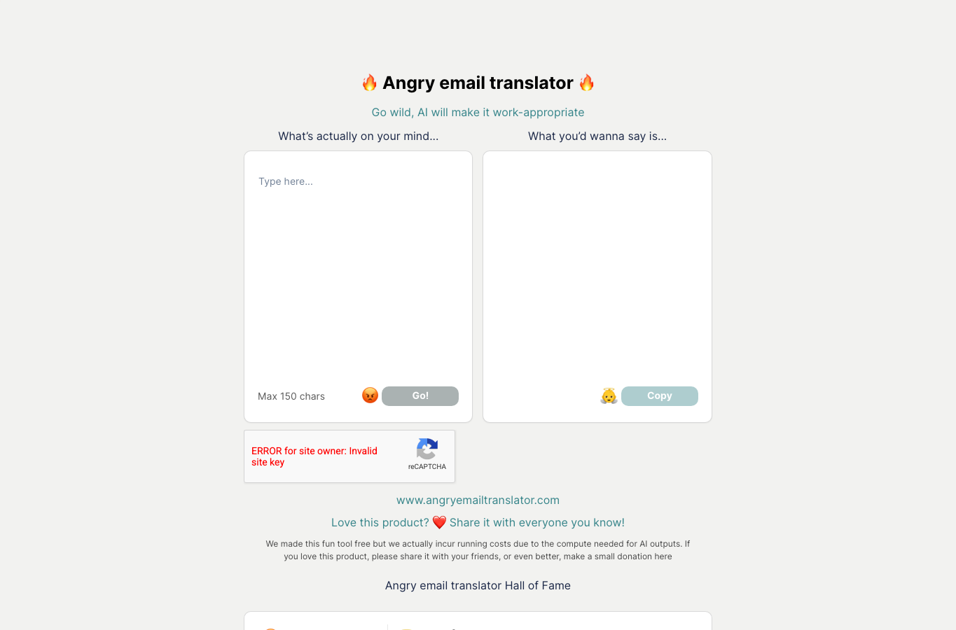 Angry Email Translator