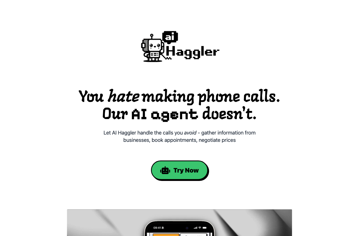 AI Haggler