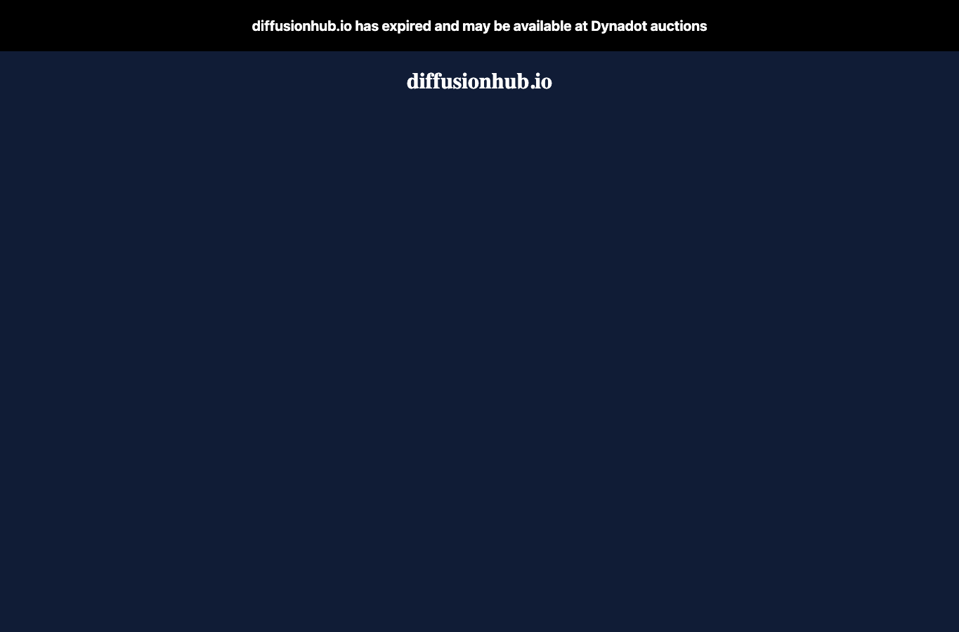 DiffusionHub
