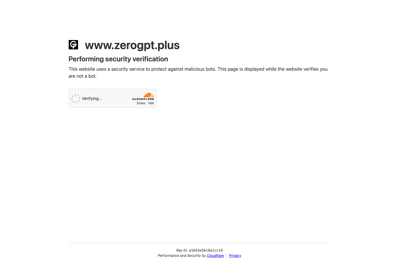 ZeroGPT Plus
