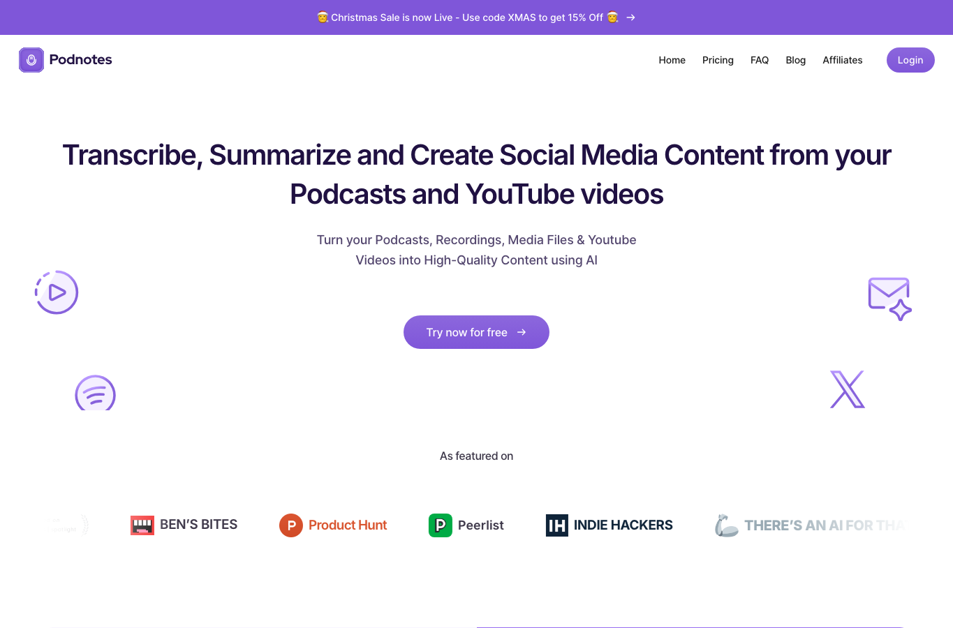 Podnotes