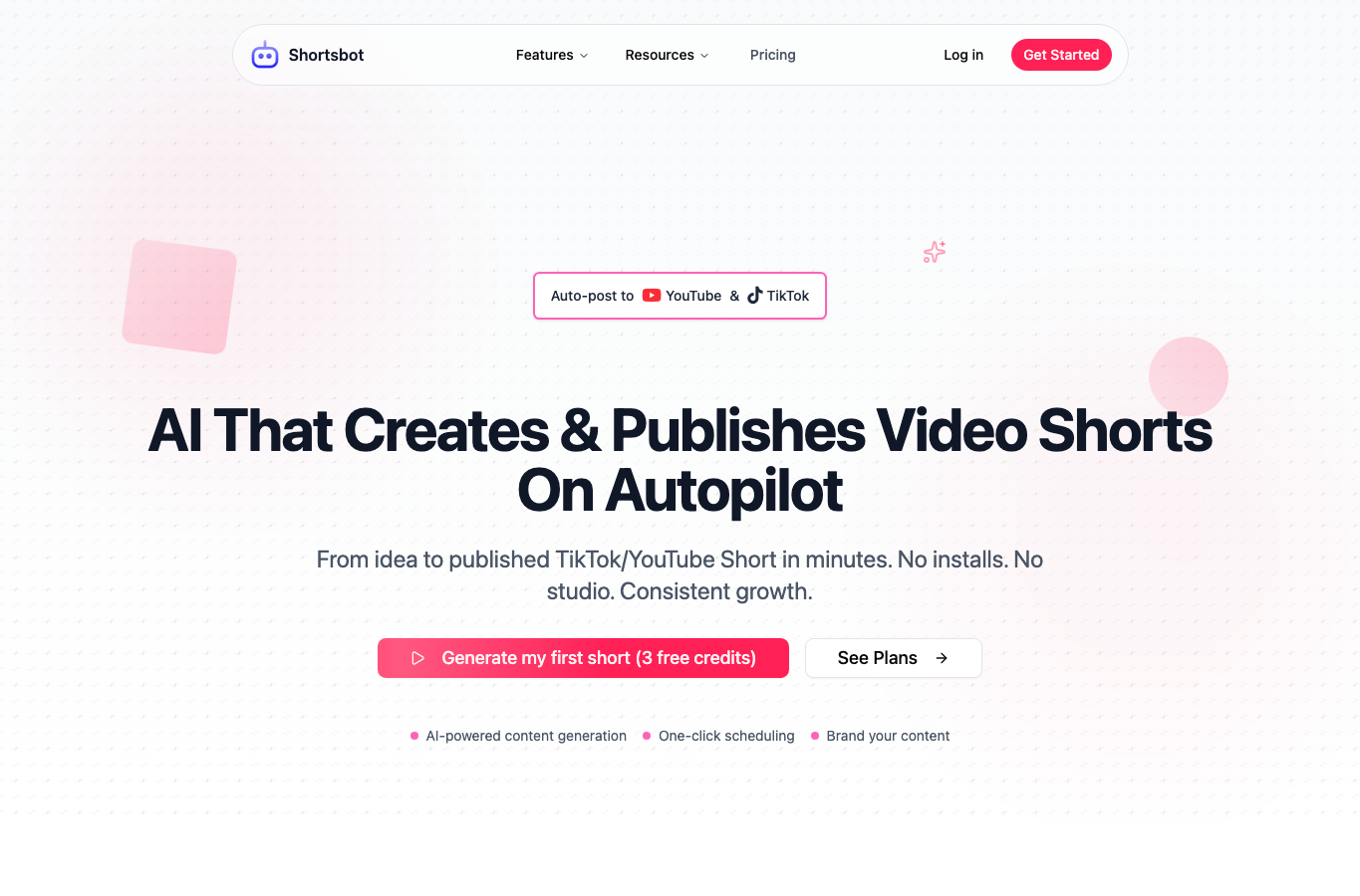 Shortsbot AI