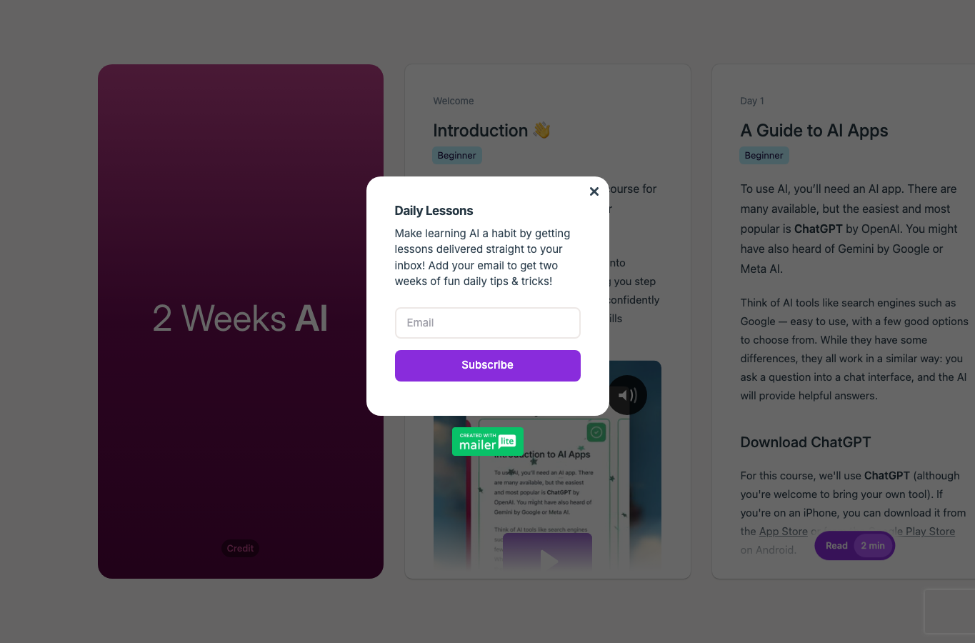 2 Weeks AI