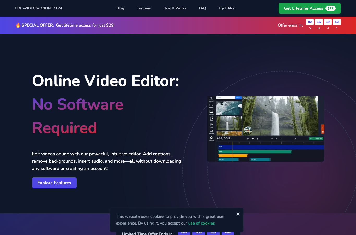 Edit Videos Online