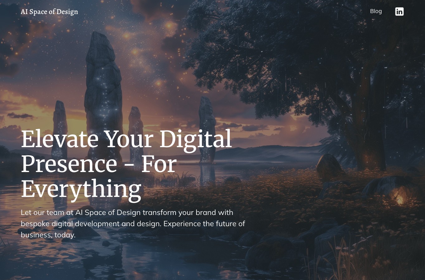 AI Space of Design