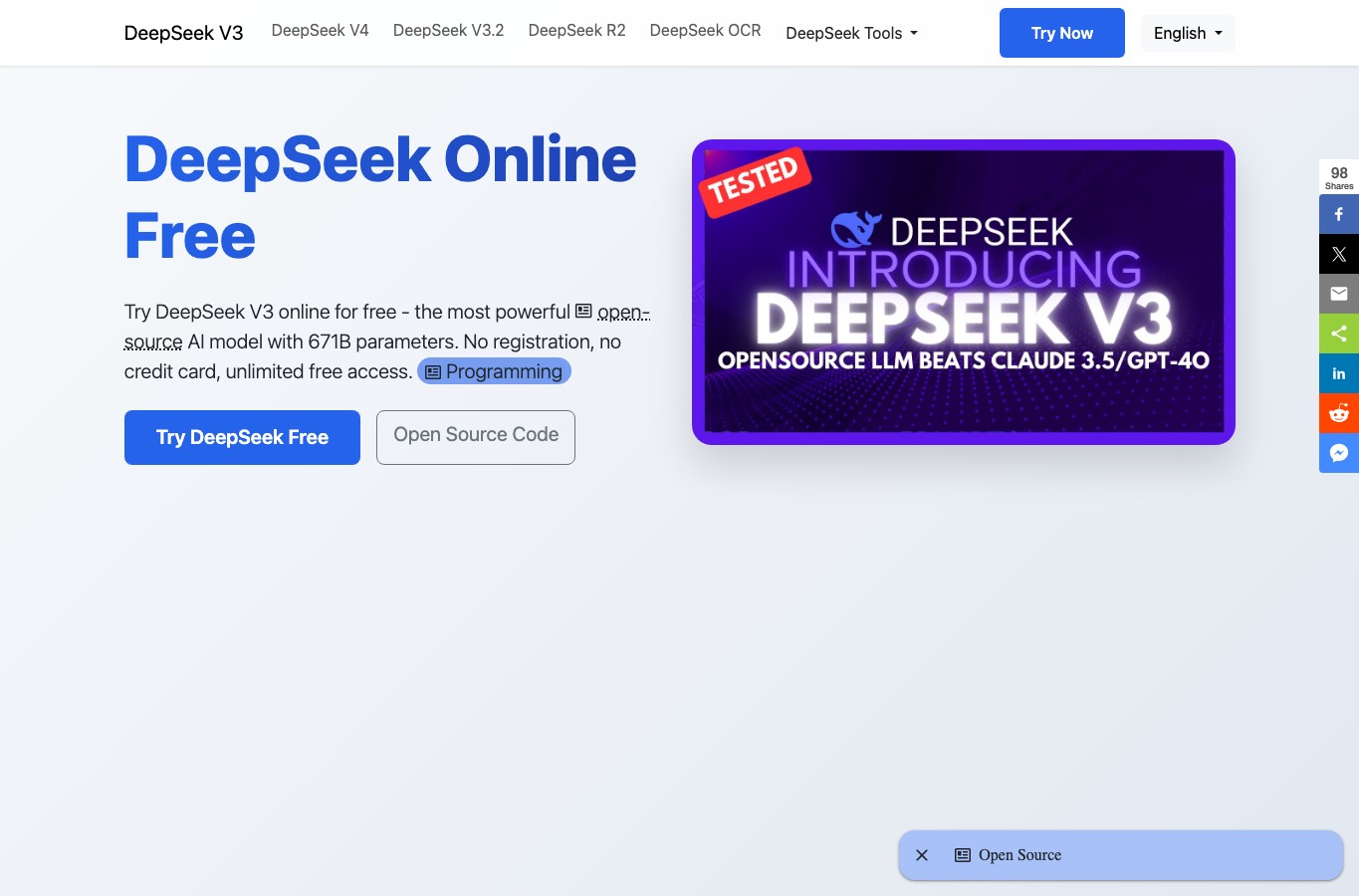 DeepSeek Online