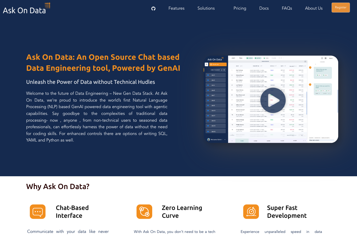 Ask On Data