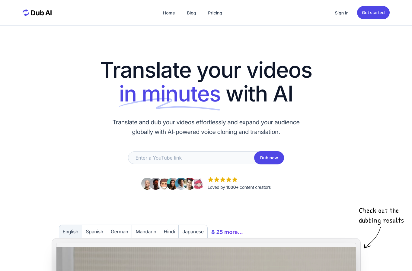 Dub AI
