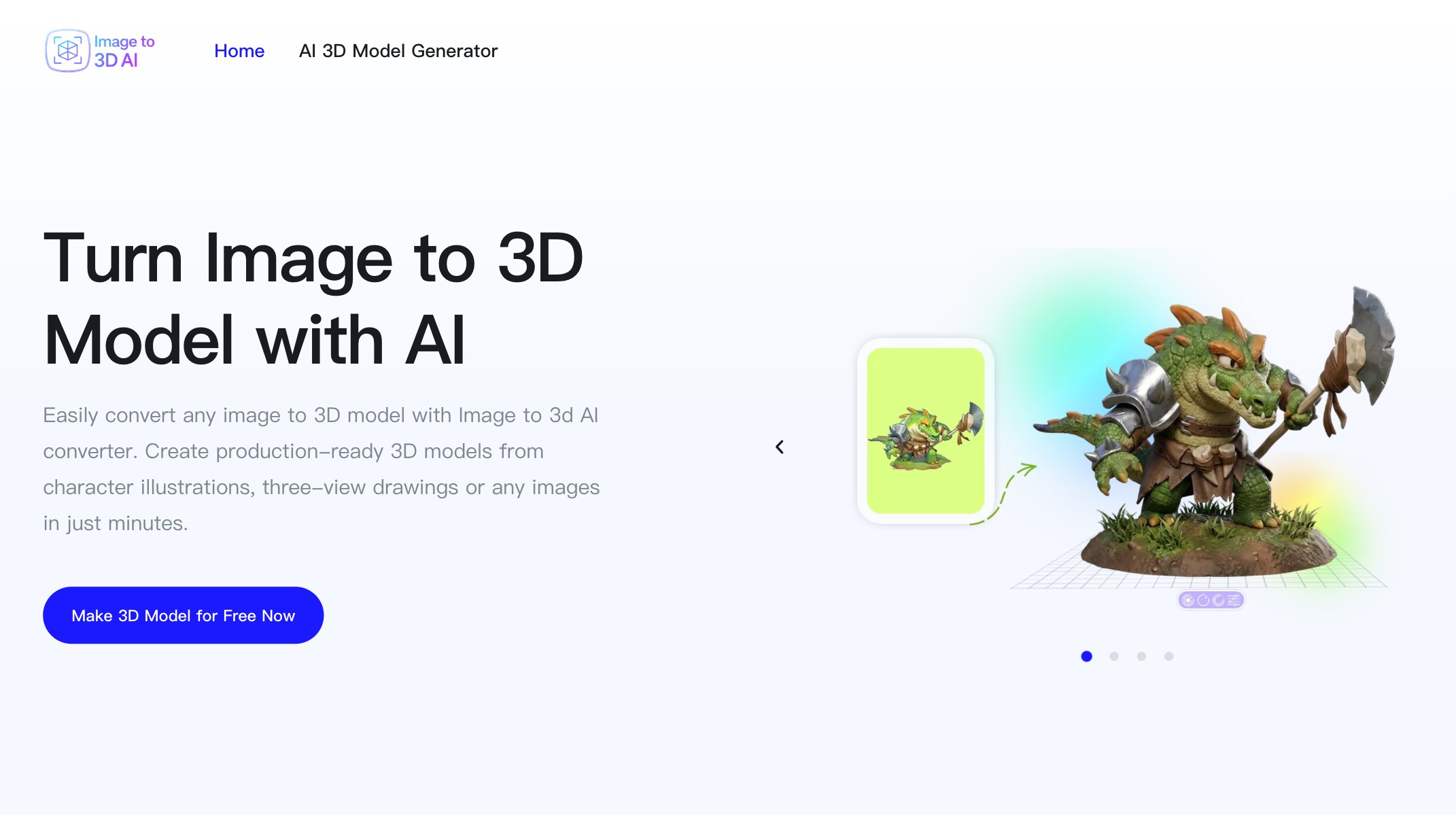 Image to 3D AI