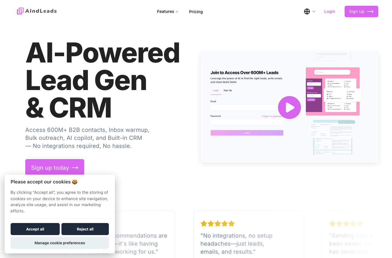 AIndLeads - AI finds Leads