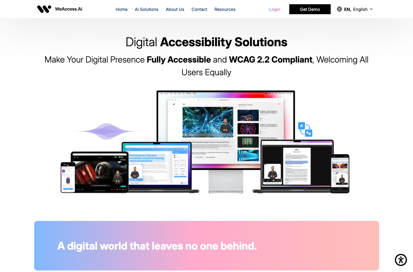 Digital Accessibility Solutions