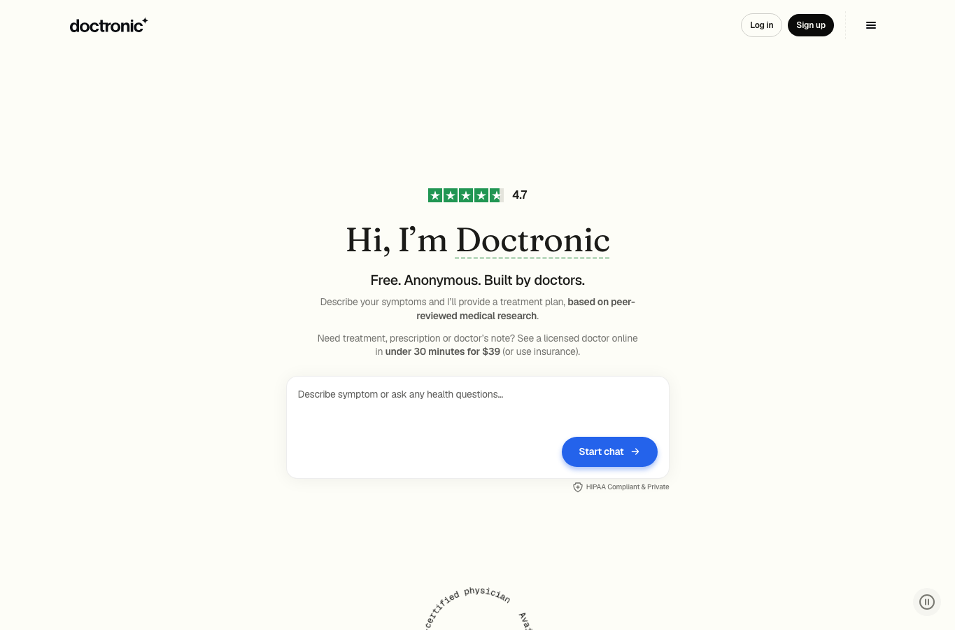 Doctronic AI Doctors + Human Doctors