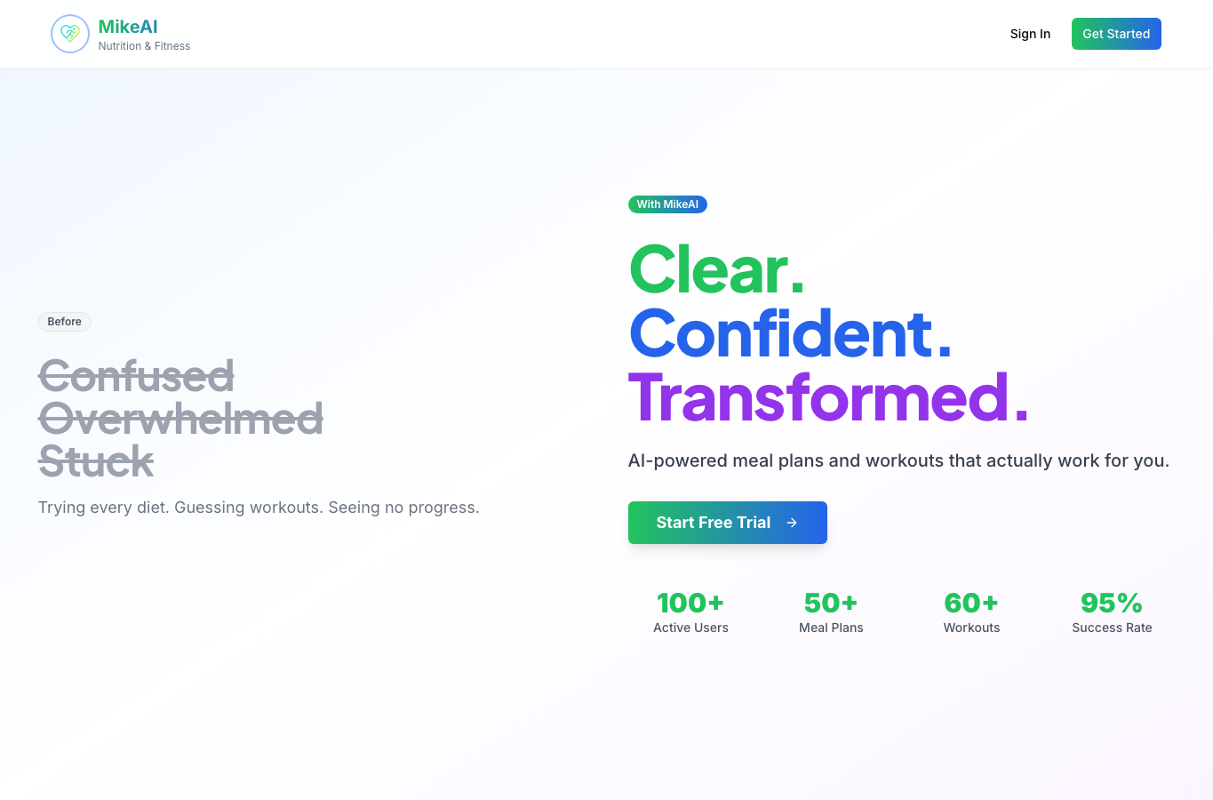 MikeAI - Personalized AI Fitness Coach