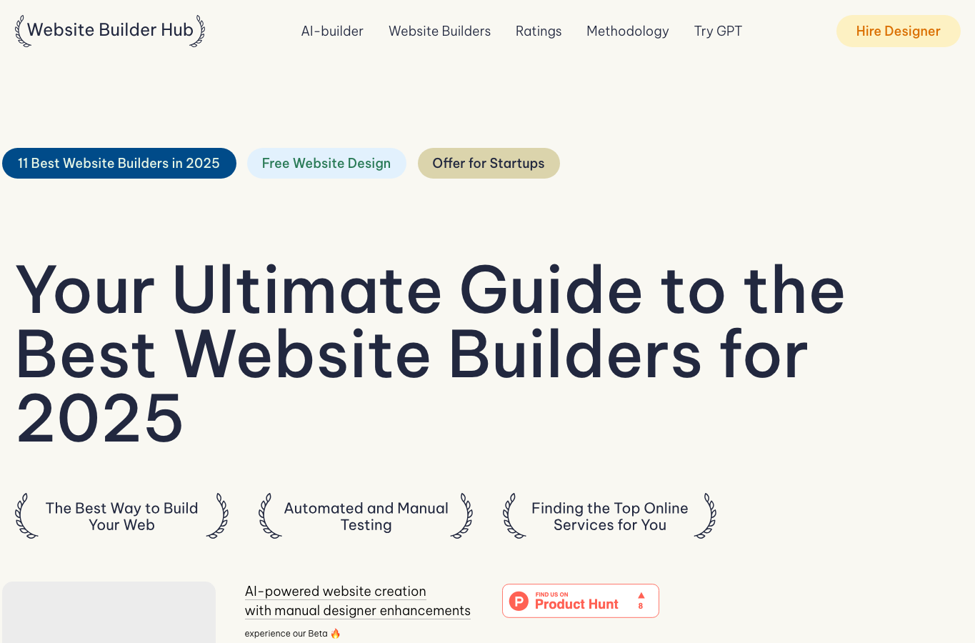 Website Builder Hub