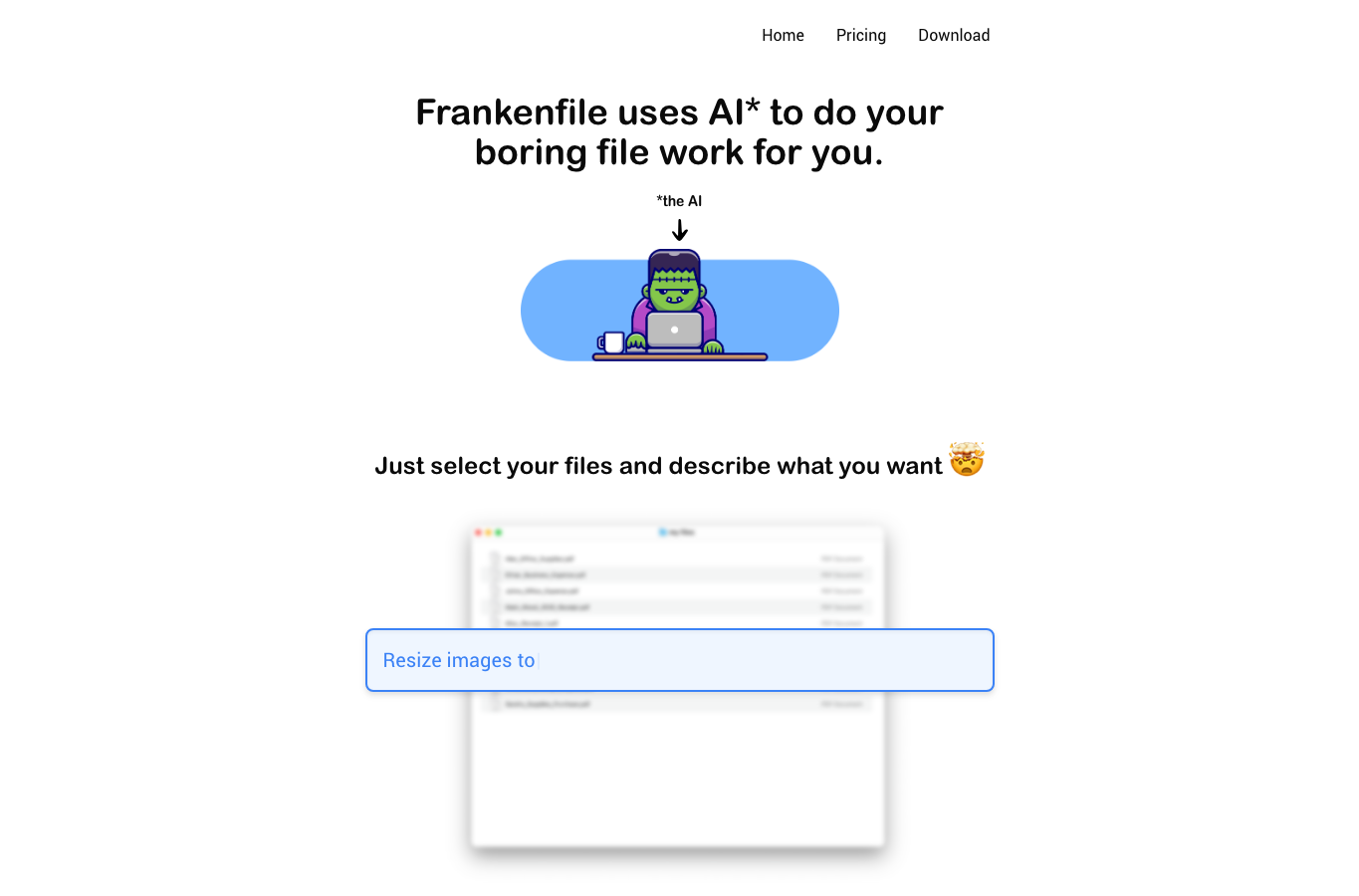 Frankenfile