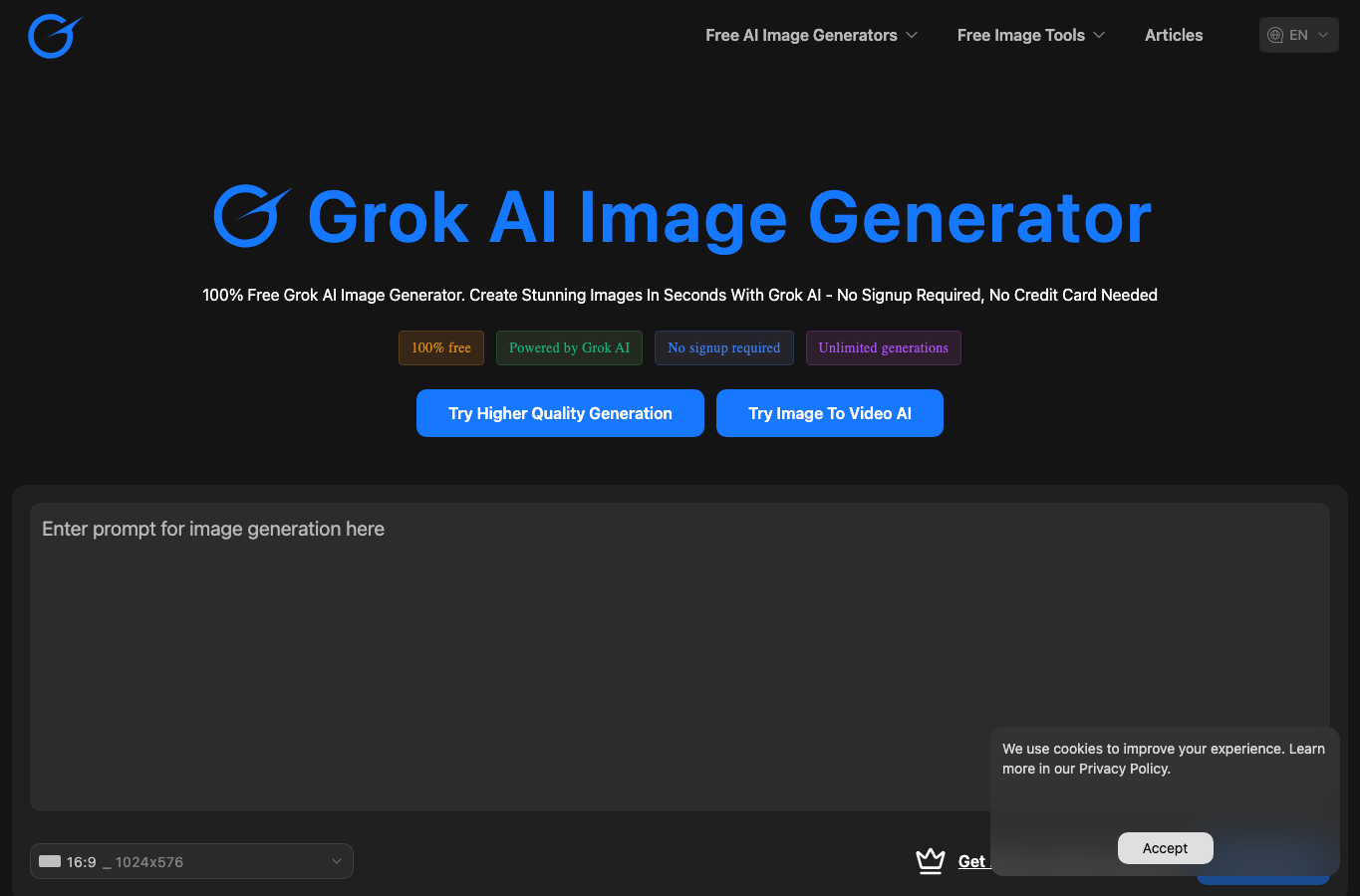 Grok AI Image Generator