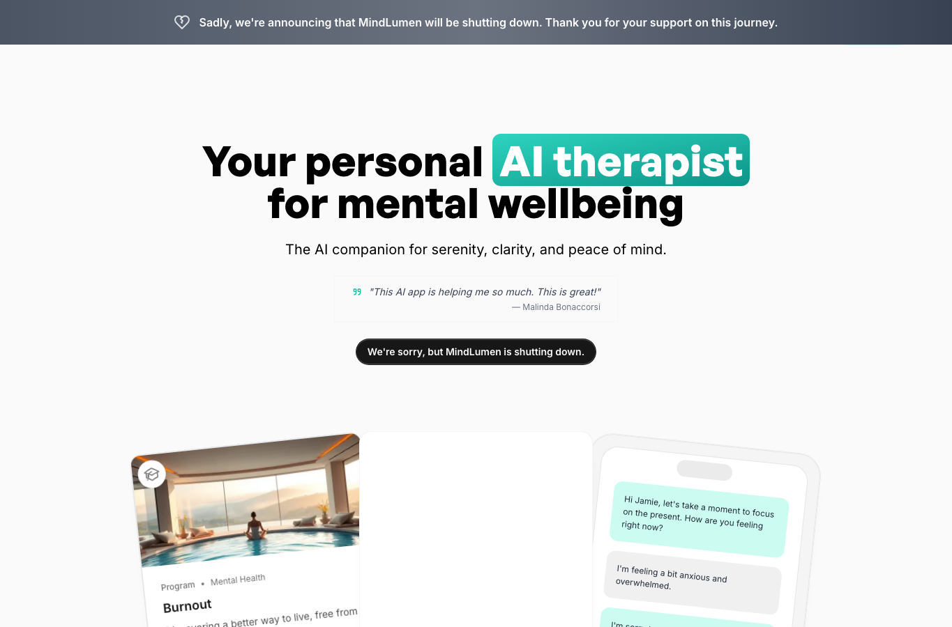 MindPeace - AI Therapist