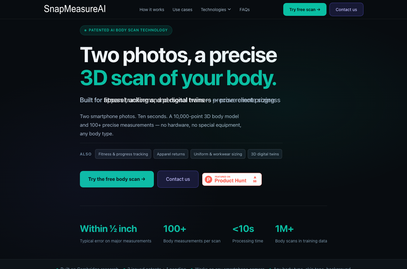 SnapMeasureAI