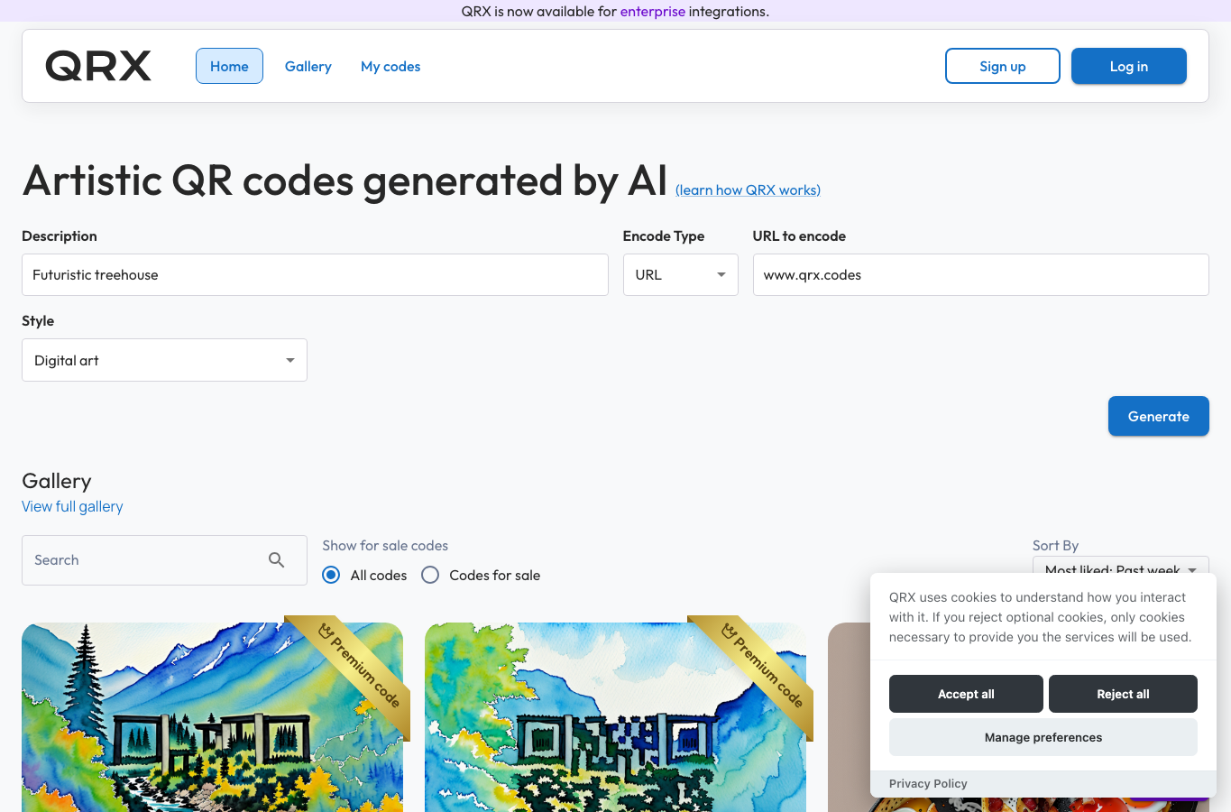 QRX Codes