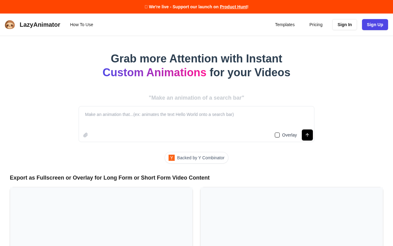 LazyAnimator