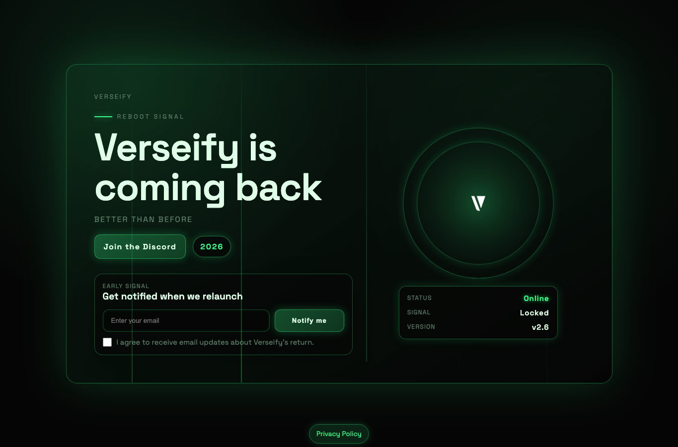 Verseify