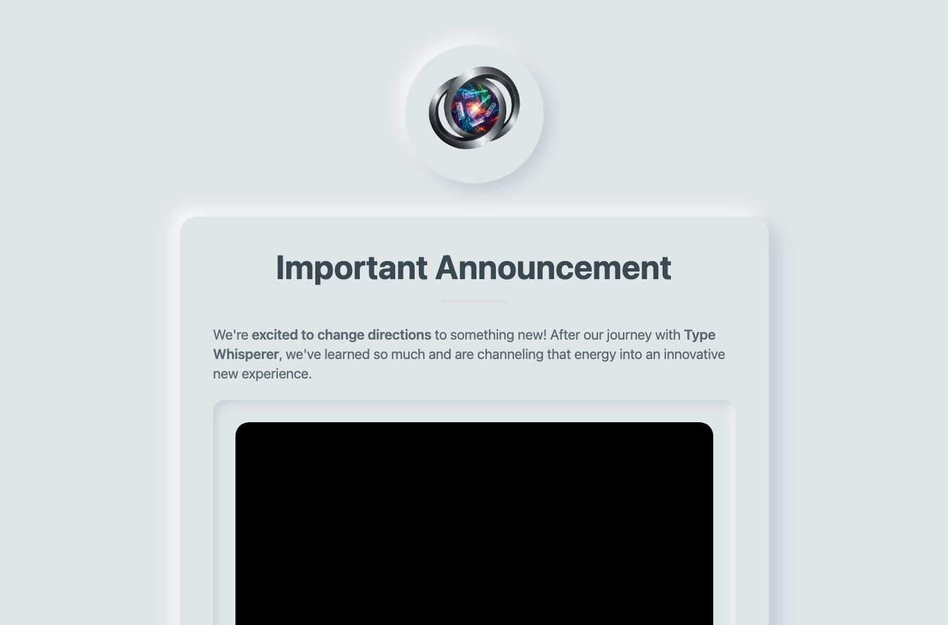 Type Whisperer Ai
