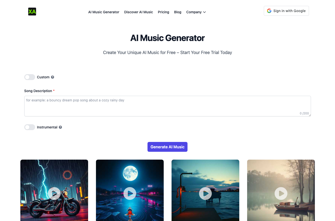 XA AI Music