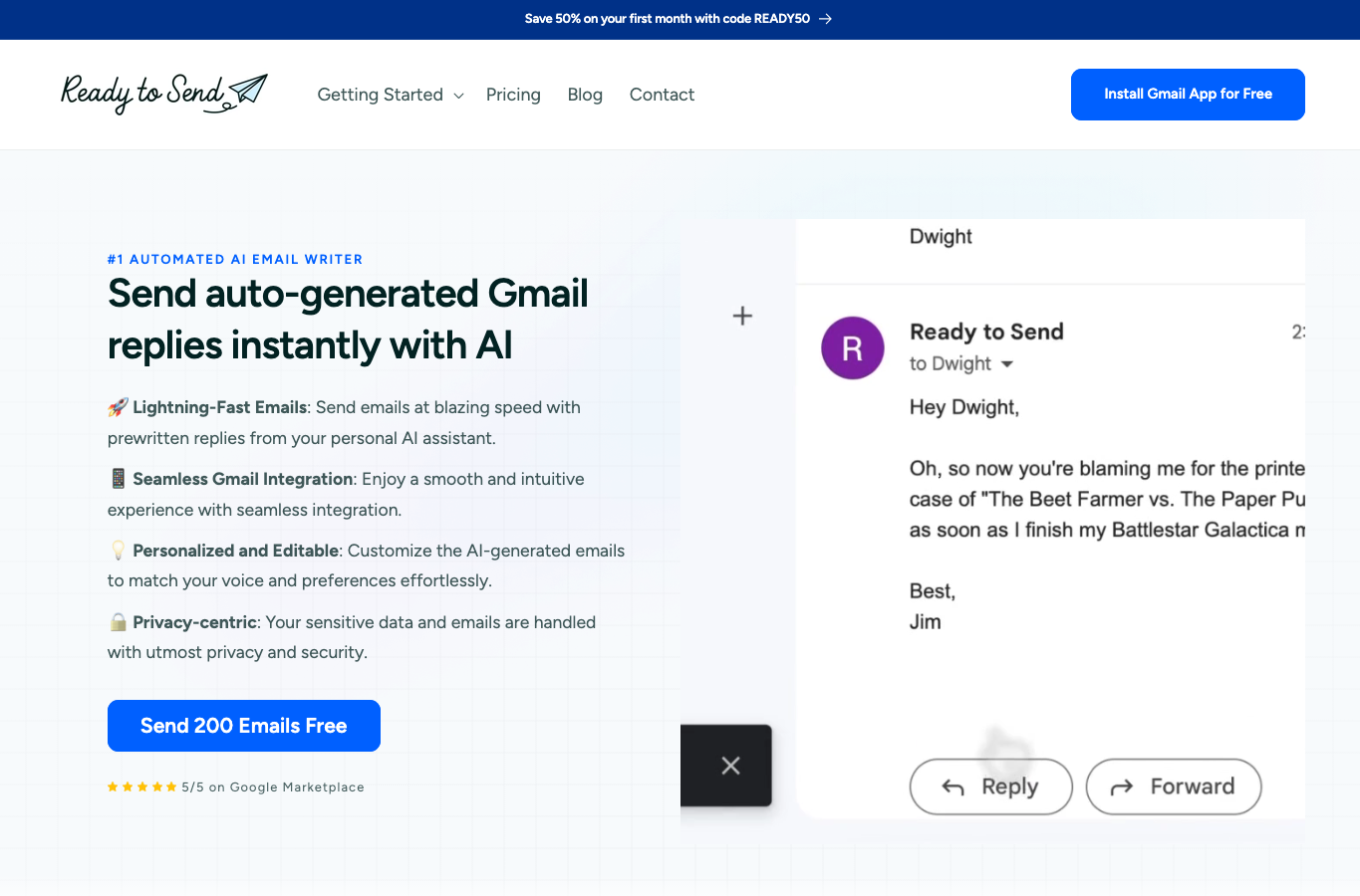 Ready to Send