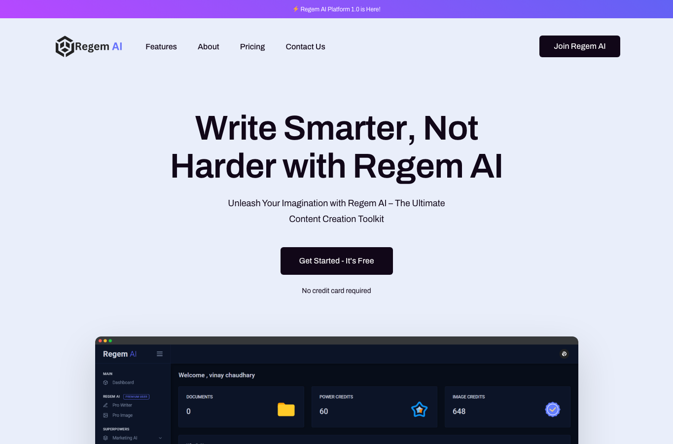 Regem AI Platform