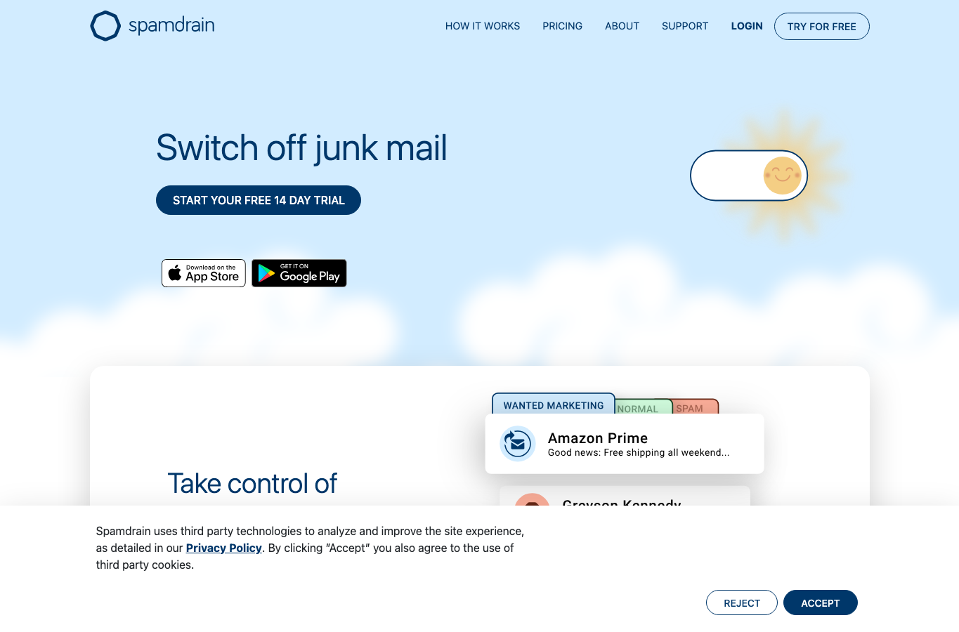 Spamdrain antispam