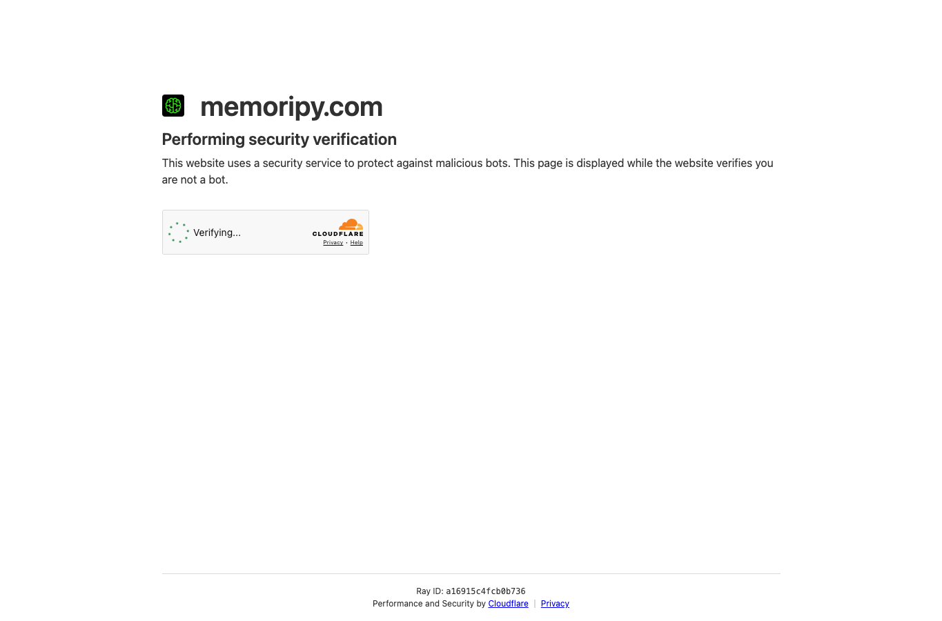 Memoripy