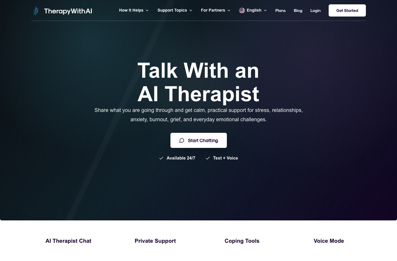 Free AI Therapy