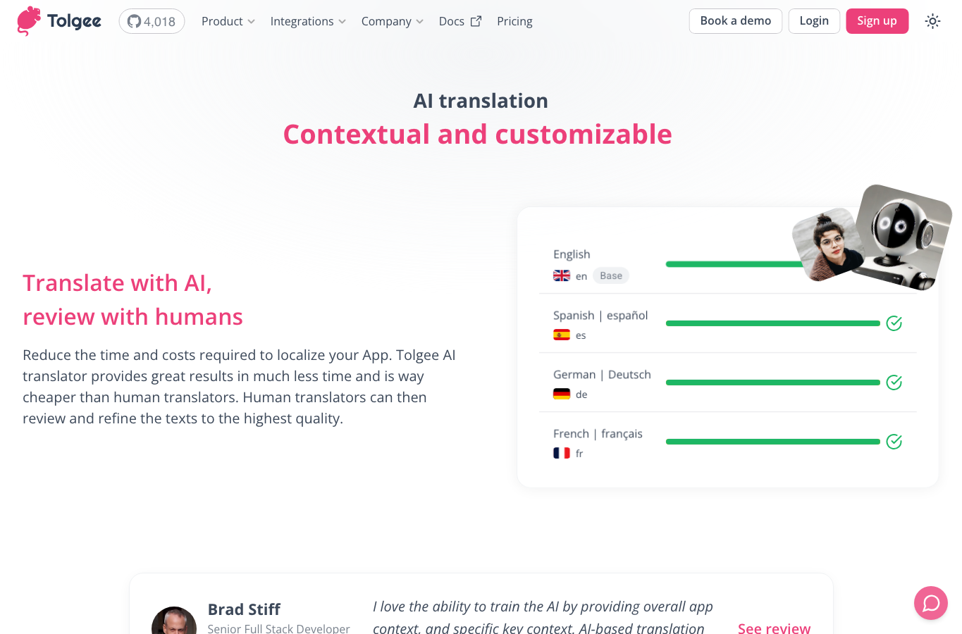 Tolgee AI Translator