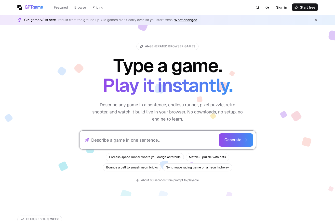 GPTgame