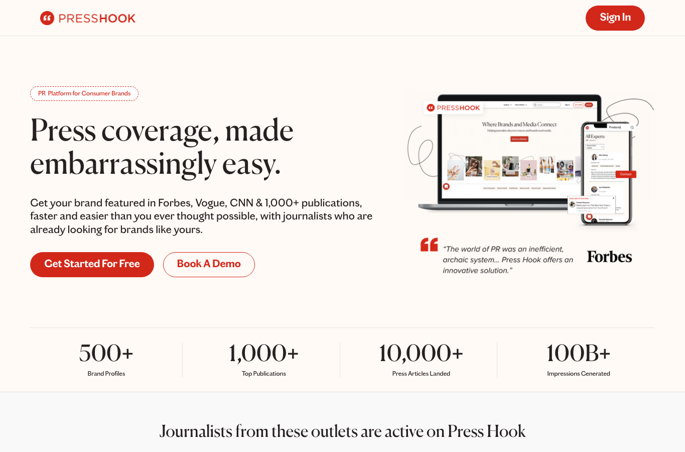 Press Hook