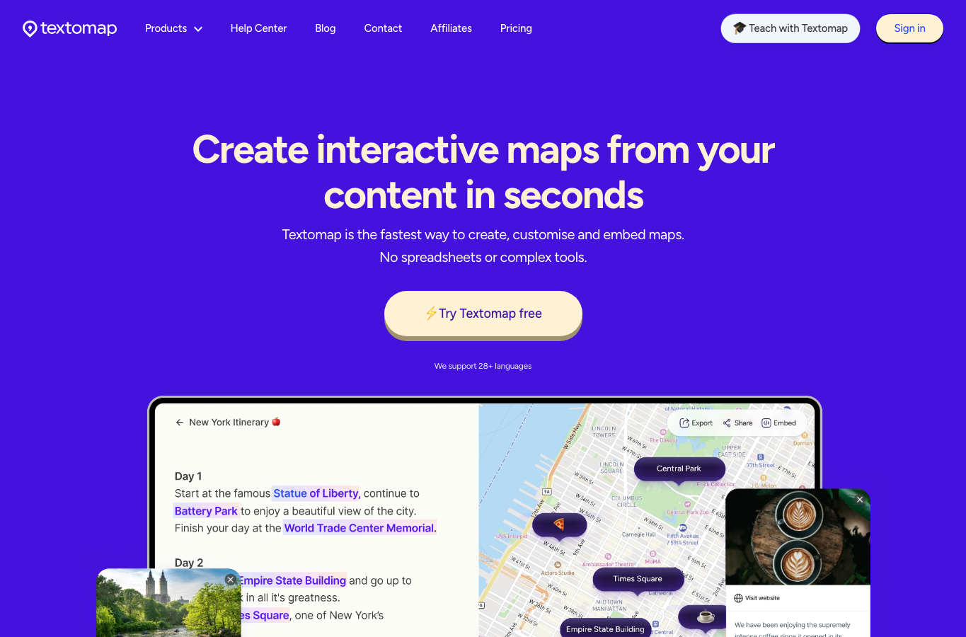 Textomap 2.0