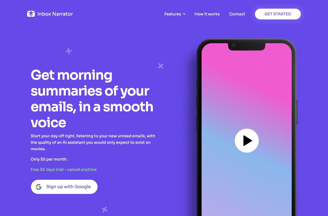 Inbox Narrator