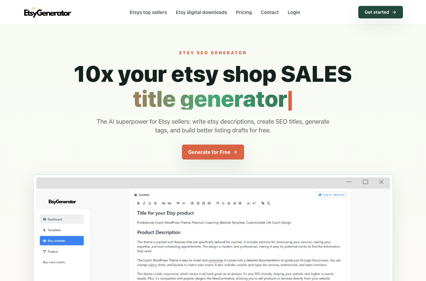 EtsyGenerator