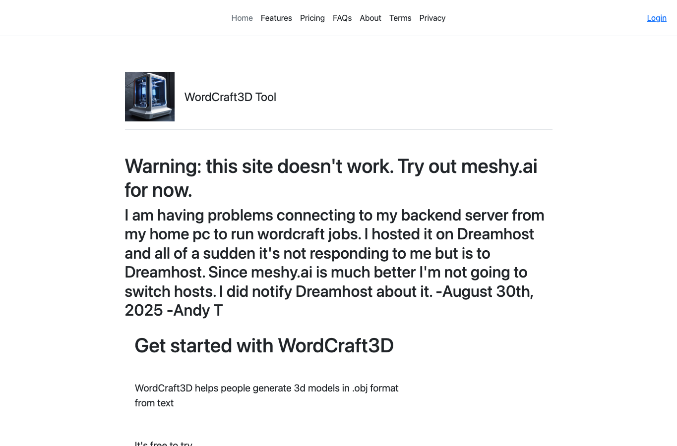 WordCraft3D