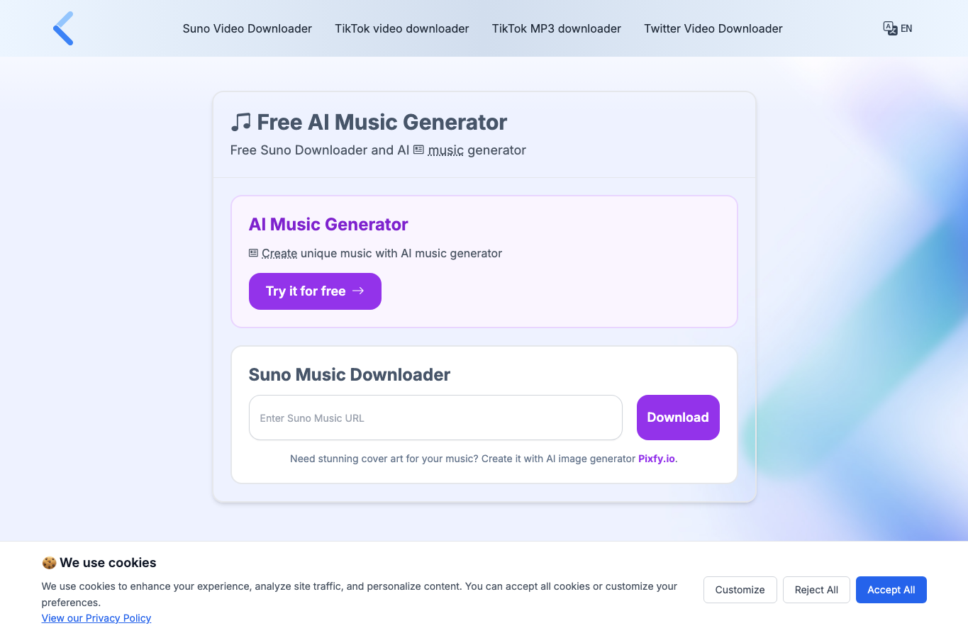 Suno Music Downloader