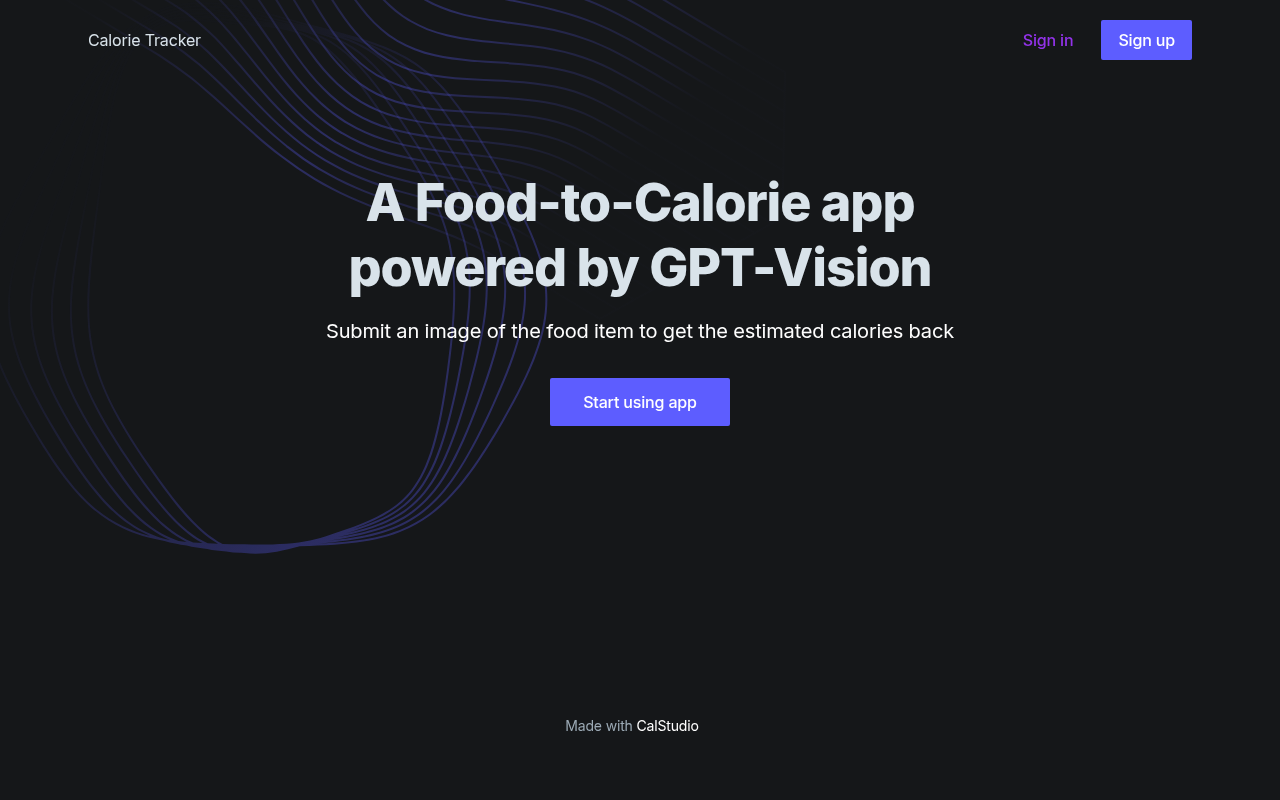 Calorie Tracker