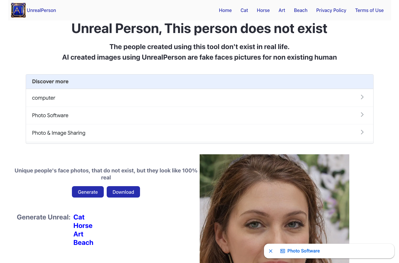 UnrealPerson