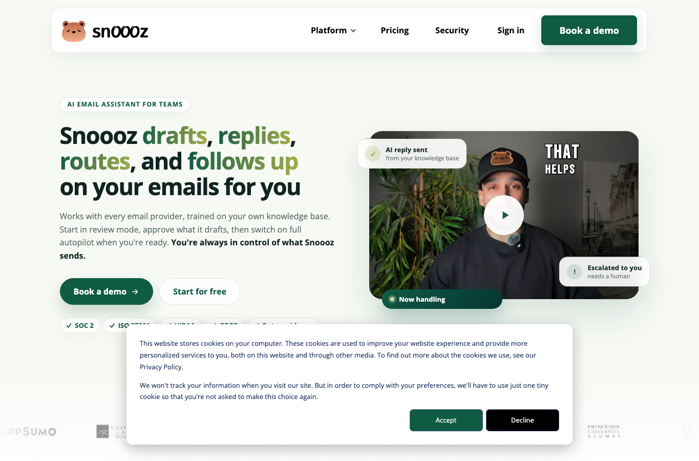 Snoooz AI