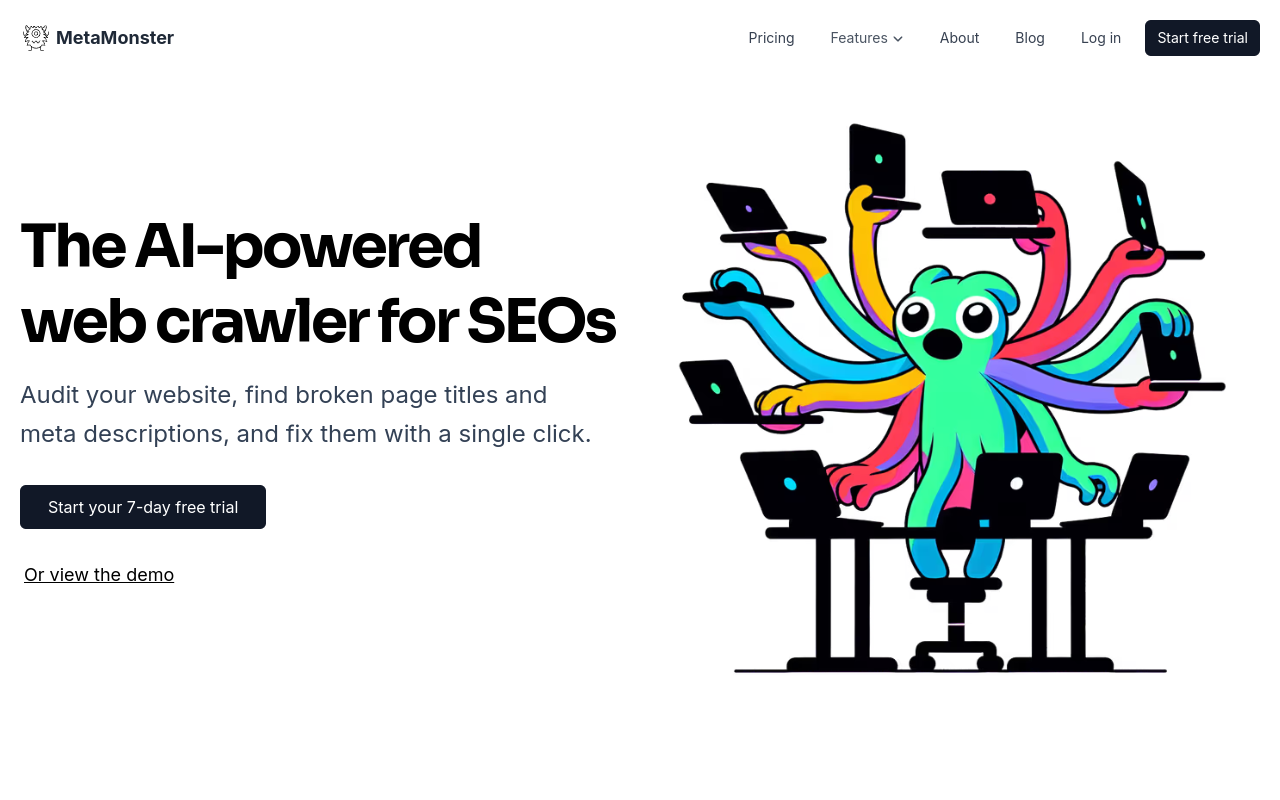 MetaMonster SEO Crawler